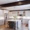 Ekena Millwork 2-Sided (L-beam) Rough Sawn Endurathane Faux Wood Ceiling Beam, Premium Cherry, 4"W x 6"H  x 8'L BMRS2C0040X060X096ZY - alternate 2